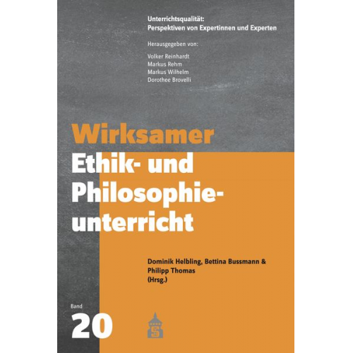 Wirksamer Ethik- und Philosophieunterricht