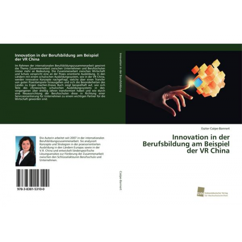 Eszter Csépe-Bannert - Innovation in der Berufsbildung am Beispiel der VR China