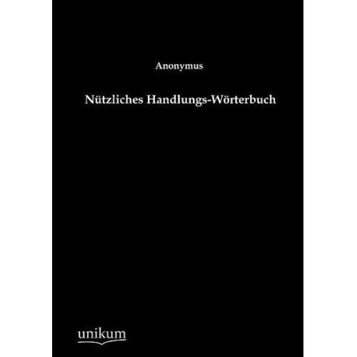 Nützliches Handlungs-Wörterbuch