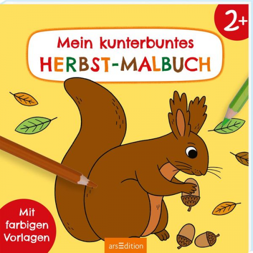 Malbuch ab 2 – Mein kunterbuntes Herbst-Malbuch