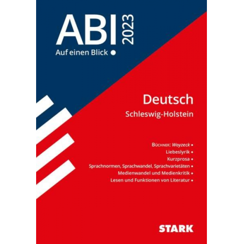 STARK Abi - auf einen Blick! Deutsch Schleswig-Holstein 2023