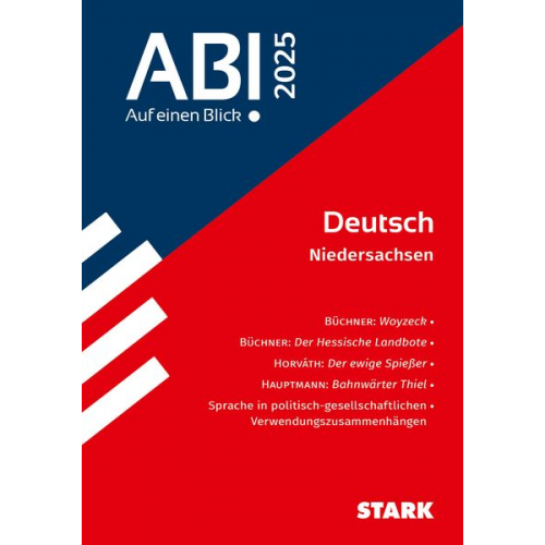 STARK Abi - auf einen Blick! Deutsch Niedersachsen 2025