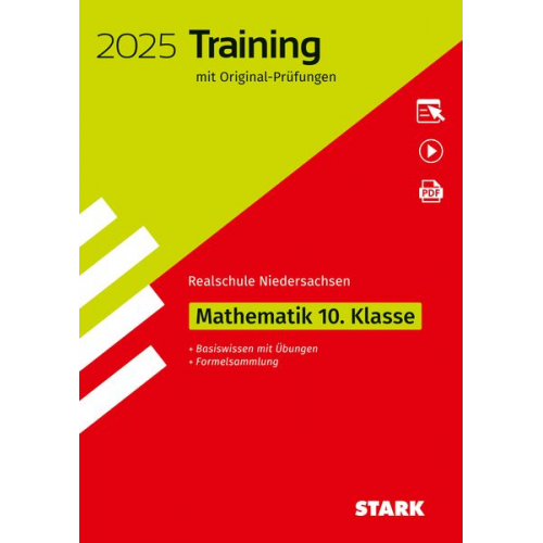 STARK Original-Prüfungen und Training Abschlussprüfung Realschule 2025 - Mathematik - Niedersachsen