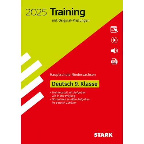 STARK Original-Prüfungen und Training Hauptschule 2025 - Deutsch 9. Klasse - Niedersachsen