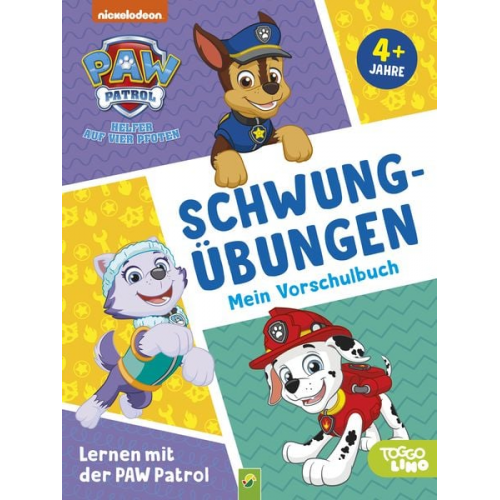 Schwager & Steinlein Verlag - Lernen mit der PAW Patrol: Schwungübungen. Mein Vorschulbuch