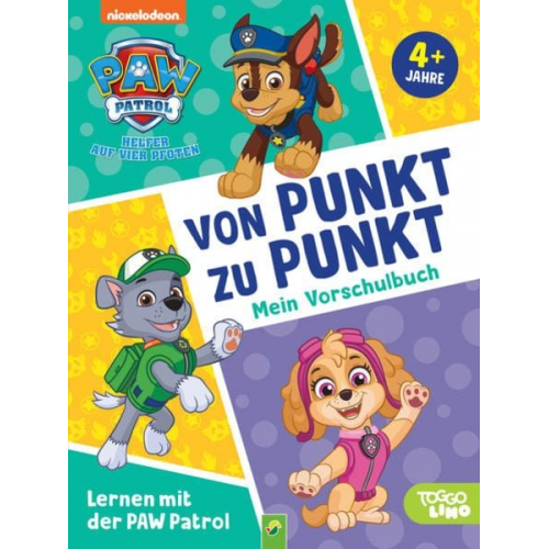 Schwager & Steinlein Verlag - Lernen mit der PAW Patrol: Von Punkt zu Punkt. Mein Vorschulbuch