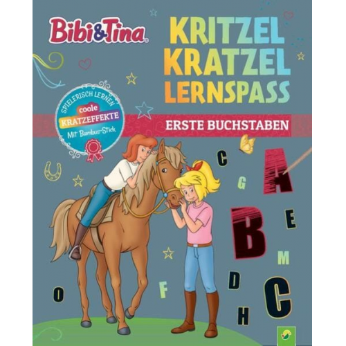 Schwager & Steinlein Verlag - Bibi & Tina Kritzel-Kratzel-Lernspaß: Erste Buchstaben