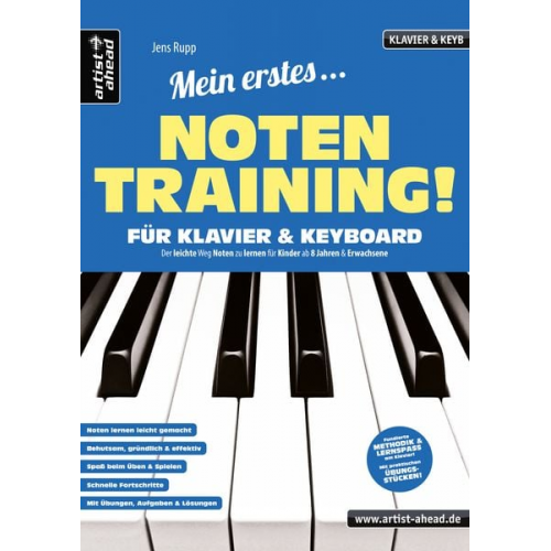 Jens Rupp - Mein erstes Notentraining für Klavier & Keyboard!