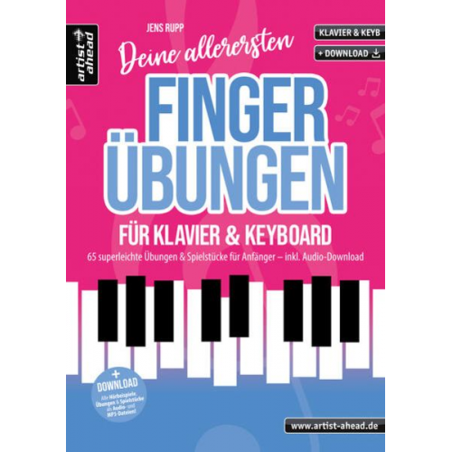 Jens Rupp - Deine allerersten Fingerübungen für Klavier & Keyboard