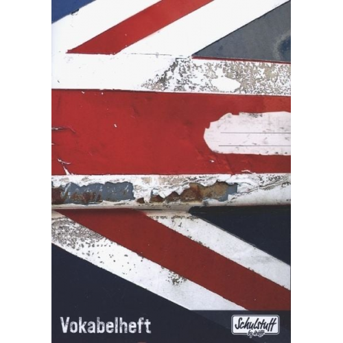 Schulstuff Vokabelheft A5, Motiv Union Jack