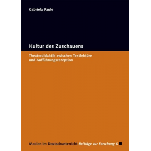 Gabriela Paule - Kultur des Zuschauens