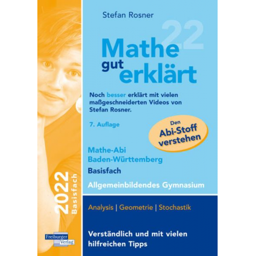 Stefan Rosner - Mathe gut erklärt 2022 Basisfach BW