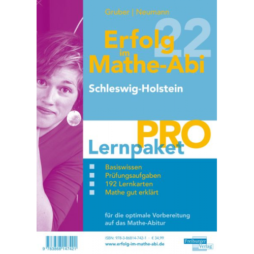 Helmut Gruber Robert Neumann - Erfolg im Mathe-Abi 2022 Lernpaket 'Pro' SH