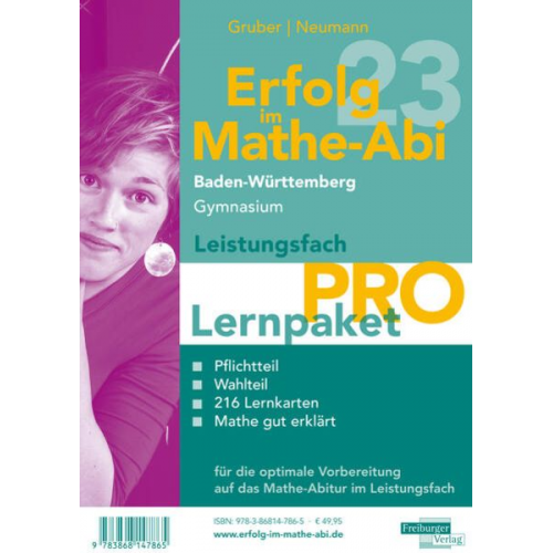 Helmut Gruber Robert Neumann - Erfolg im Mathe-Abi 2023 Lernpaket Leistung Pro BW