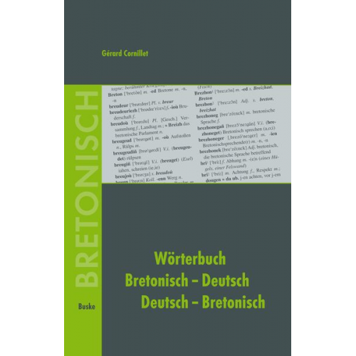 Gérard Cornillet - Wörterbuch Bretonisch-Deutsch / Deutsch-Bretonisch