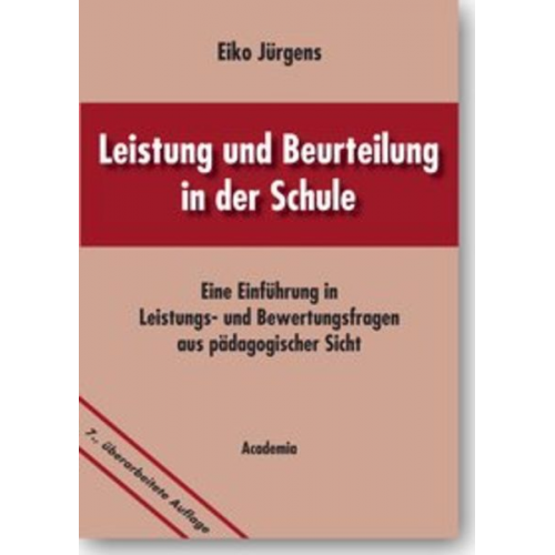 Eiko Jürgens - Leistung und Beurteilung in der Schule