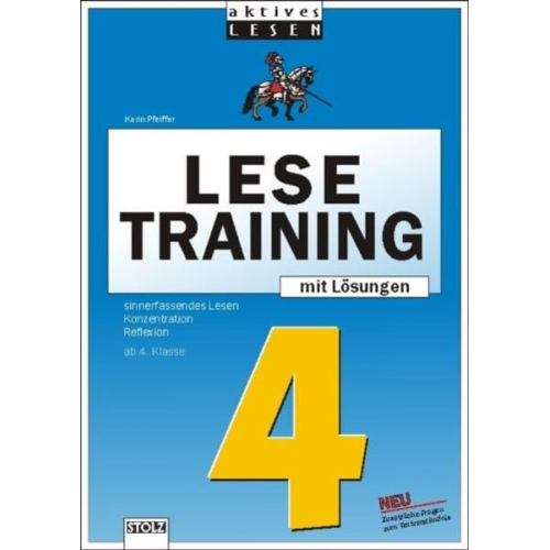 Karin Pfeiffer - Lustiges Lesetraining 4. Schuljahr