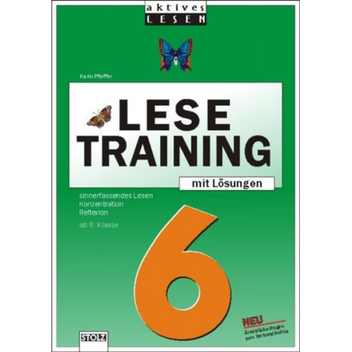 Karin Pfeiffer - Lustiges Lesetraining 6. Schuljahr