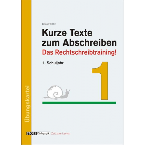 Karin Pfeiffer - Kurze Texte zum Abschreiben