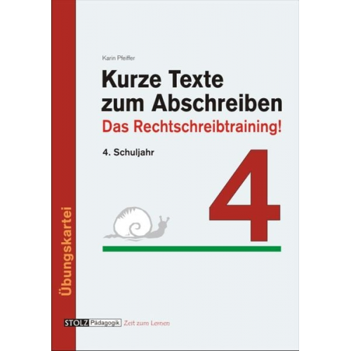 Karin Pfeiffer - Kurze Texte zum Abschreiben