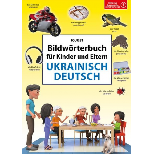 Bildwörterbuch für Kinder und Eltern Ukrainisch-Deutsch