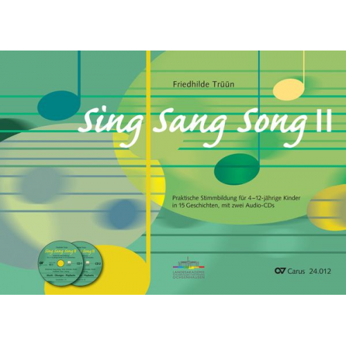 Friedhilde Trüün - Sing Sang Song II, mit zwei Audio-CDs