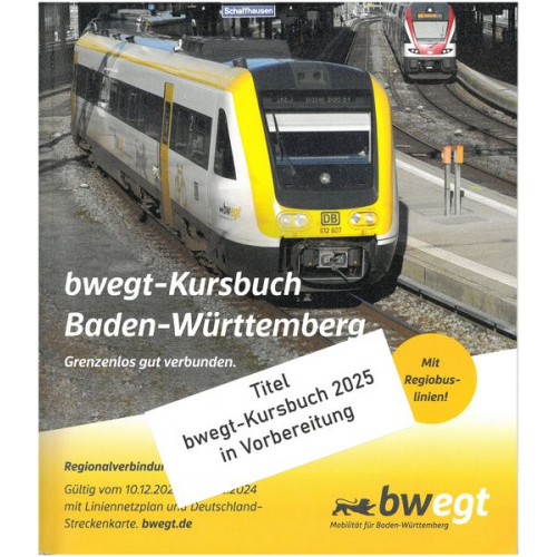 Bwegt-Kursbuch Baden-Württemberg 2025
