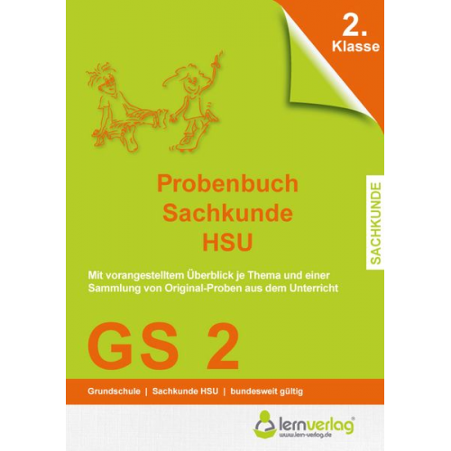 Lern.de Bildungsgesellschaft mbH - Grundschule Probenbuch 2. Klasse Sachkunde HSU