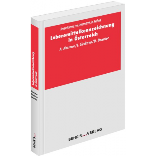 Andreas Natterer Iliyana Sirakova - Lebensmittelkennzeichnung in Österreich