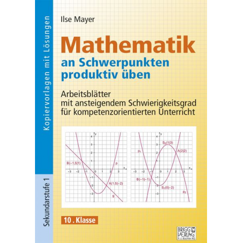 Ilse Mayer - Mathematik an Schwerpunkten produktiv üben - 10. Klasse