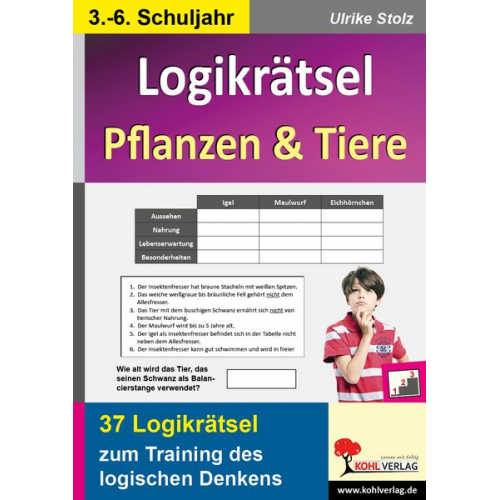 Ulrike Stolz - Stolz, U: Logikrätsel Pflanzen & Tiere