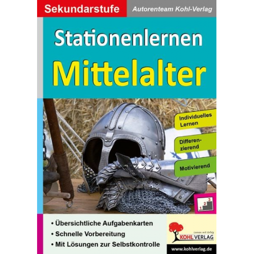 Autorenteam Kohl-Verlag - Kohls Stationenlernen Mittelalter