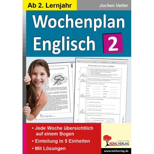 Jochen Vatter - Wochenplan Englisch 2