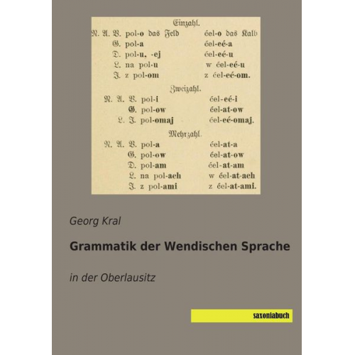 Grammatik der Wendischen Sprache