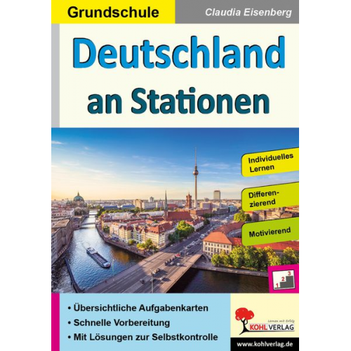 Claudia Eisenberg - Deutschland an Stationen / Grundschule