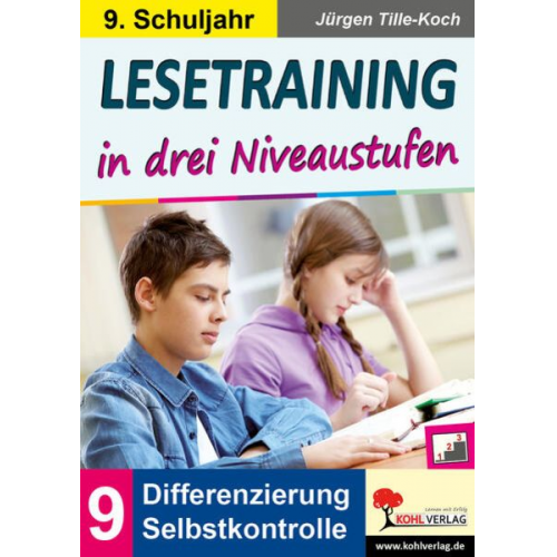 Jürgen Tille-Koch - Lesetraining in drei Niveaustufen / Kl. 9