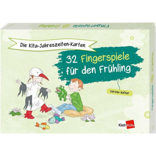 Verena Hafner - Die Kita-Jahreszeiten-Karten: 32 Fingerspiele für den Frühling