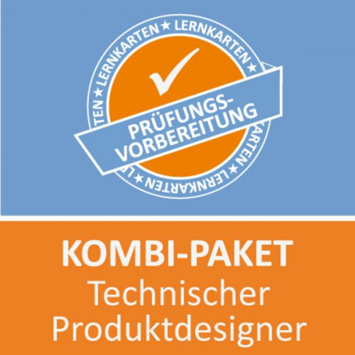 Ann-Kathrin Schäfertöns - AzubiShop24.de Kombi-Paket Lernkarten Technische/-r Produktdesigner/-in