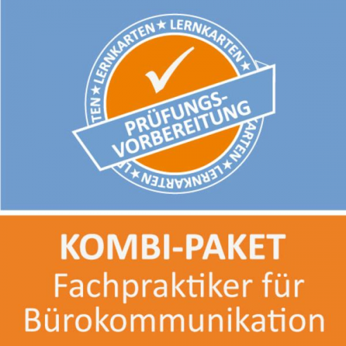 Jennifer Christiansen - AzubiShop24.de Kombi-Paket Fachpraktiker für Bürokommunikation Lernkarten