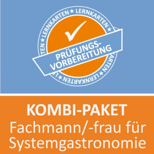 Jennifer Christiansen - AzubiShop24.de Kombi-Paket Lernkarten Fachmann für Systemgastronomie