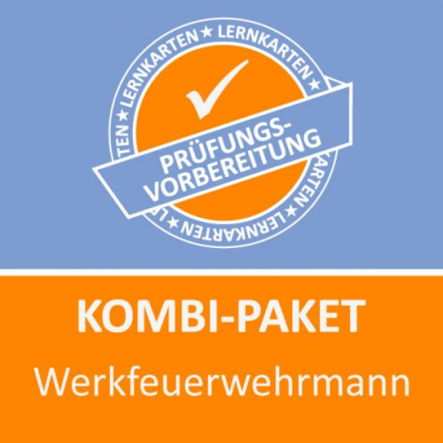 Jennifer Christiansen M. Rung-Kraus - Kombi-Paket Werkfeuerwehrmann Lernkarten