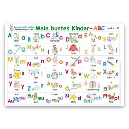 E&Z-Verlag GmbH Helga Momm - Mein buntes Kinder-ABC in Druckschrift