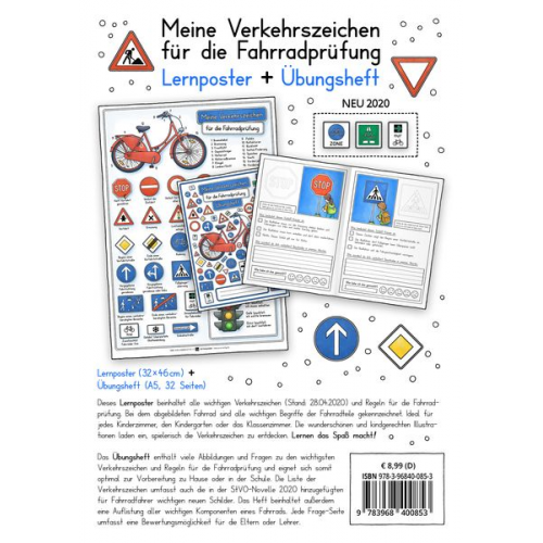 E&Z-Verlag GmbH - Meine Verkehrszeichen für die Fahrradprüfung- mit den neuen Verkehrszeichen