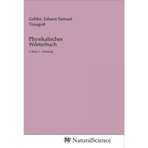 Physikalisches Wörterbuch