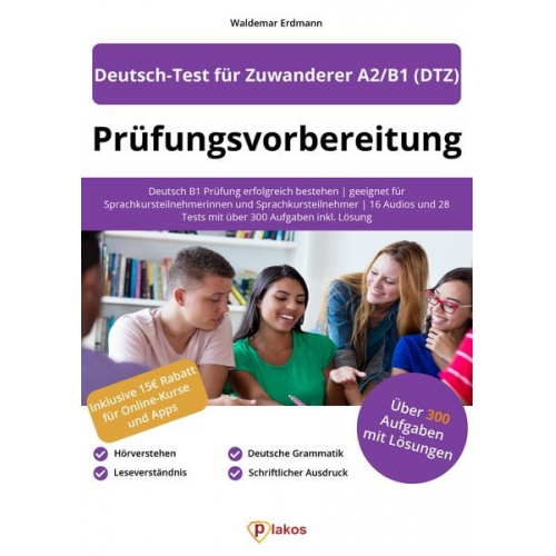 Waldemar Erdmann - Prüfungsvorbereitung Deutsch-Test für Zuwanderer A2/B1 (DTZ)