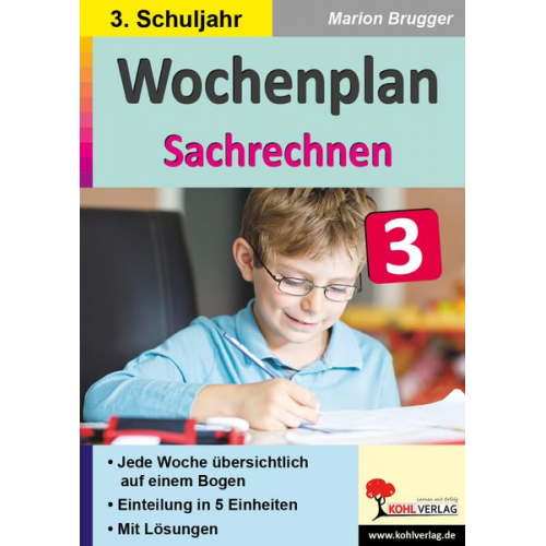 Marion Brugger - Wochenplan Sachrechnen / Klasse 3