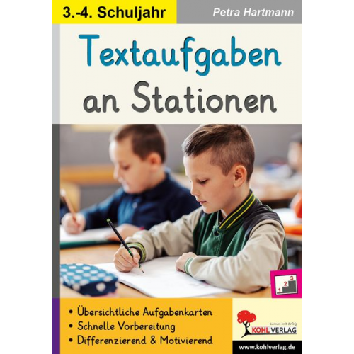 Petra Hartmann - Textaufgaben an Stationen / Klasse 3-4