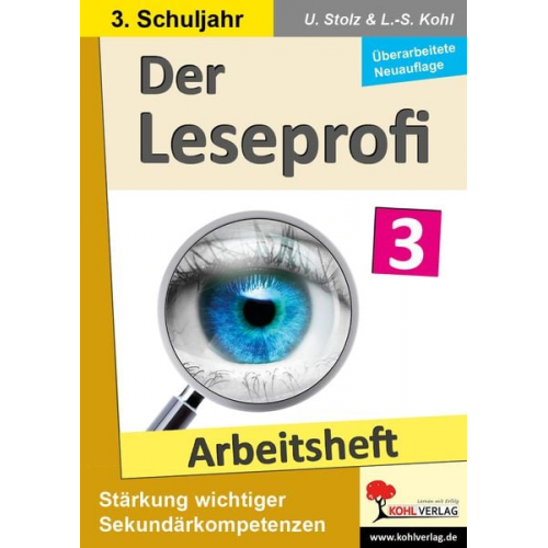 Ulrike Stolz Lynn-Sven Kohl - Der Leseprofi / Arbeitsheft - Fit durch Lesetraining / Klasse 3