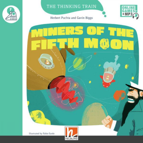 Herbert Puchta Gavin Biggs - The Thinking Train, Level f / Miners of the Fifth Moon, mit Online-Code