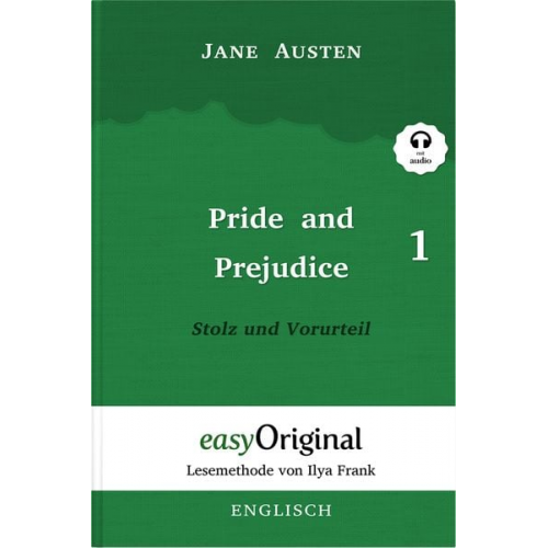 Jane Austen - Pride and Prejudice / Stolz und Vorurteil - Teil 1 Hardcover (Buch + MP3 Audio-CD) - Lesemethode von Ilya Frank - Zweisprachige Ausgabe Englisch-Deuts